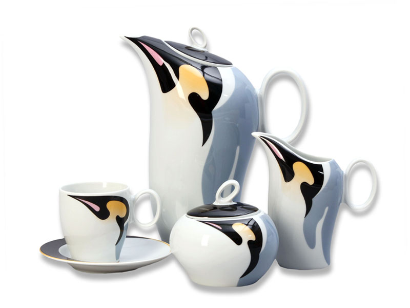 pingwiny zestaw do kawy Gdzie kupić serwisy kawowe?